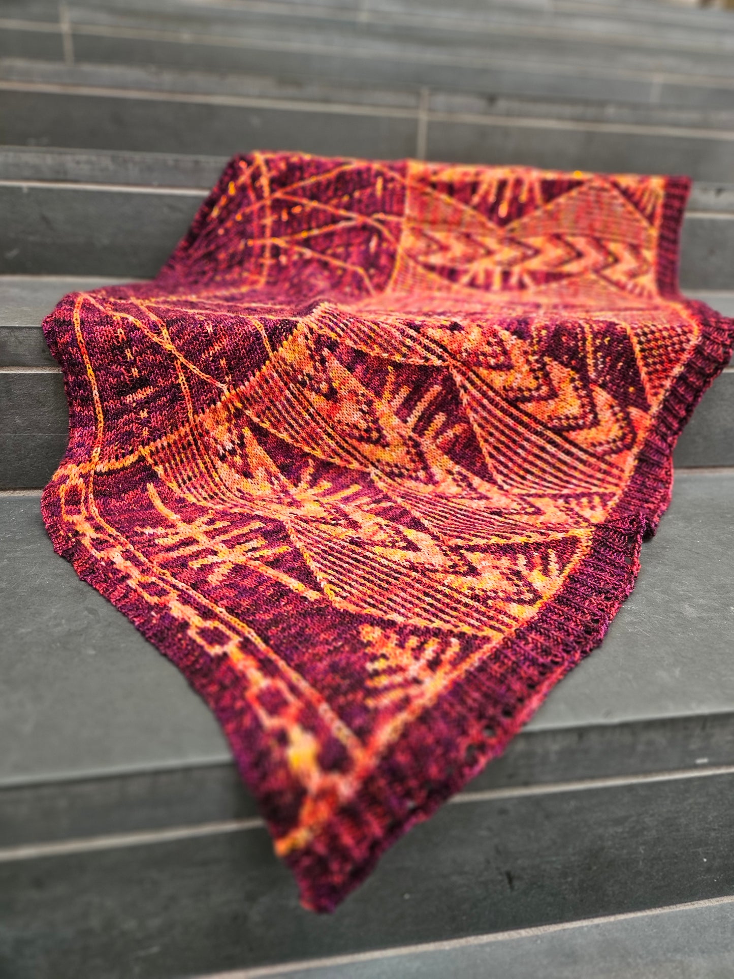 Obsession Shawl PATTERN ONLY