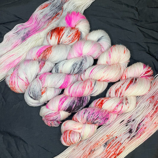 Bridezilla - Hand Dyed SW DK Exxtra 100% Merino Yarn, 246 Yards (225 Meters)