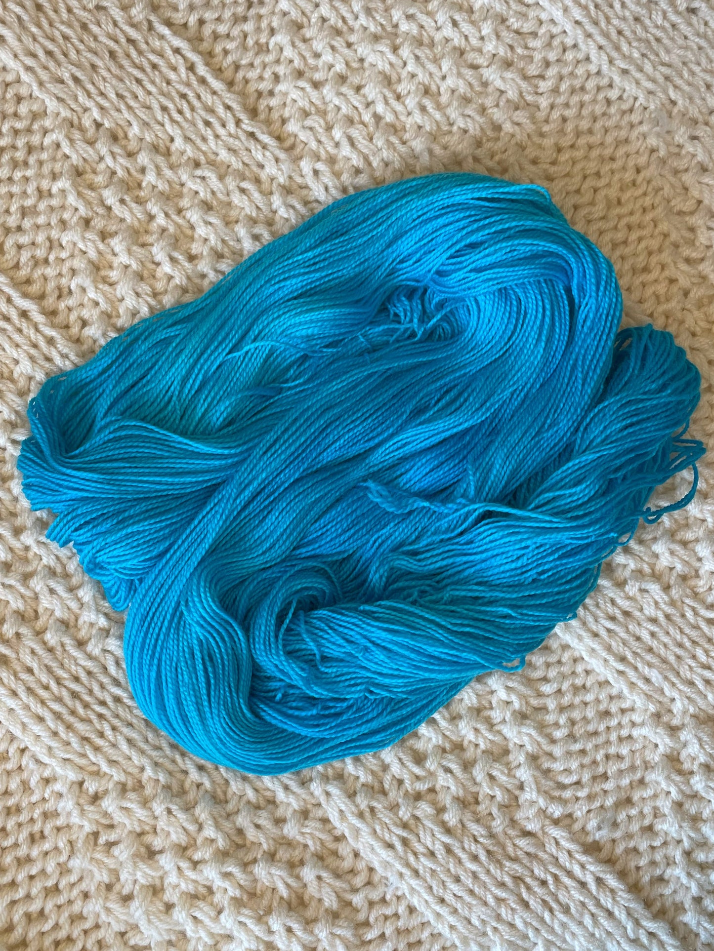 Inkigayo - Hand Dyed Hellcat Fingering Weight 80/20 Merino Nylon Yarn, 400 Yards (365 Meters)