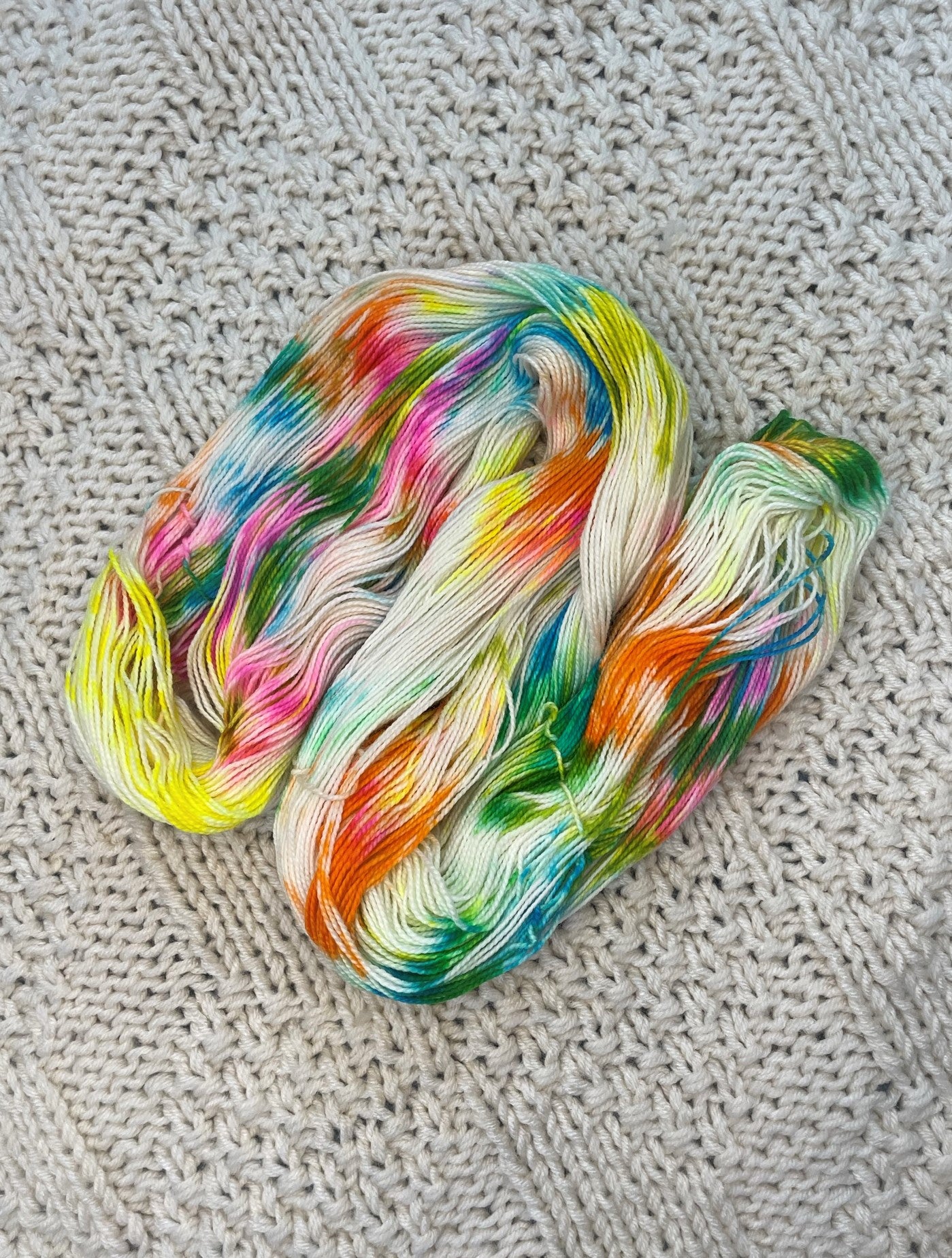 Boys Will Be Girls - Hand Dyed Hellcat Fingering Weight 80/20 Merino Nylon Yarn, 400 Yards (365 Meters)