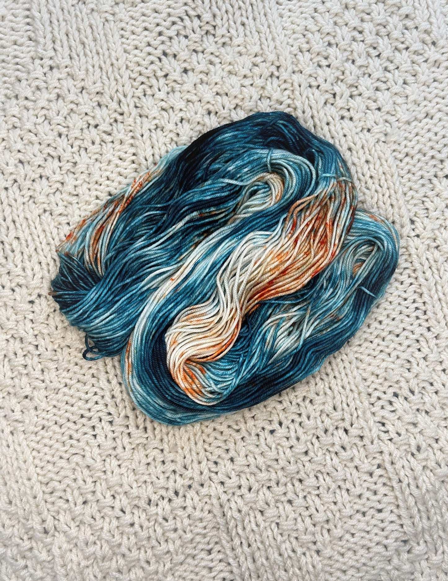 Coldblooded - Hand Dyed Hi-Touch Exxtra 100% Merino Yarn, 246 Yards (225 Meters)