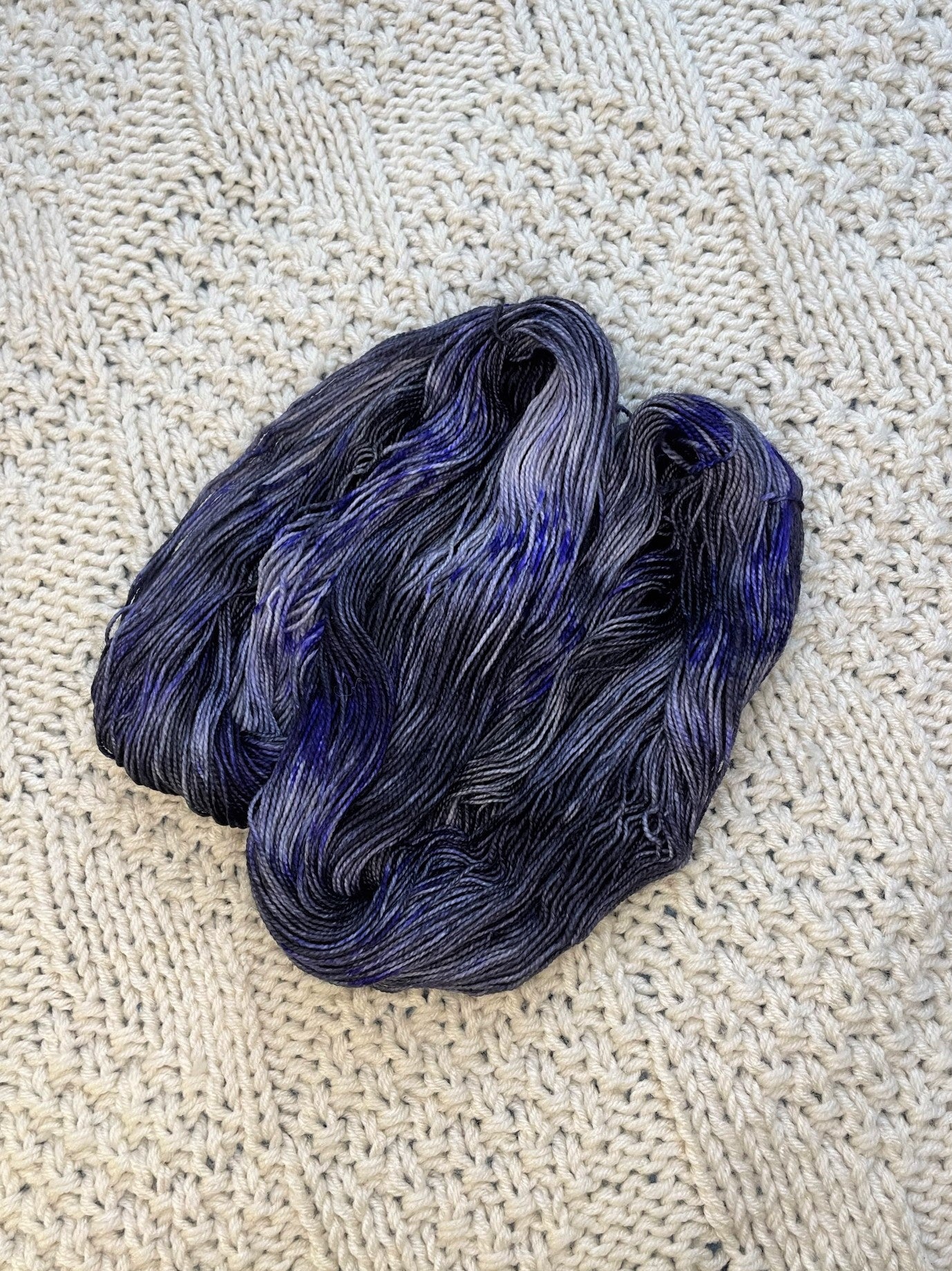 Sick Of It All - Hand Dyed Hellcat Fingering Weight 80/20 Merino Nylon Yarn, 400 Yards (365 Meters)