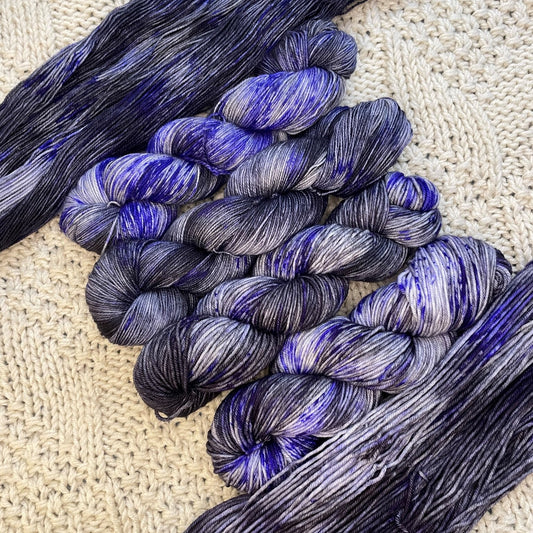 Sick Of It All - Hand Dyed Hi-Touch DK Weight 100% Merino Yarn, 246 Yards (225 Meters)