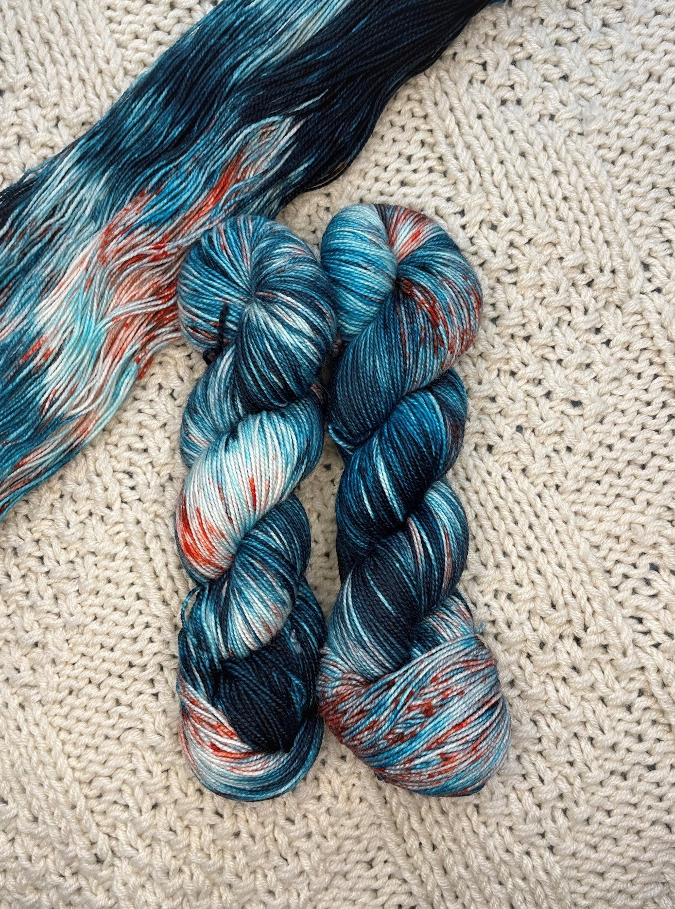 Coldblooded - Hand Dyed 2-Ply SW Sock Fingering Weight 80/20