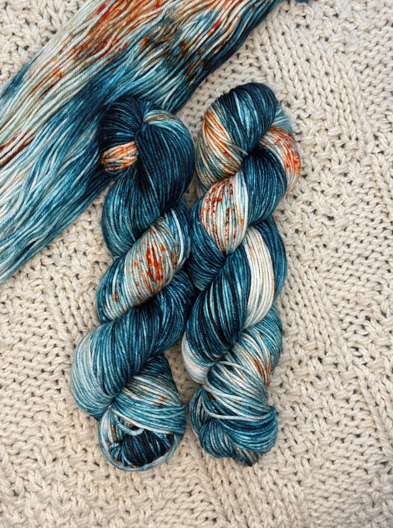 Coldblooded - Hand Dyed SW DK Exxtra 100% Merino Yarn, 246 Yards (225 Meters)